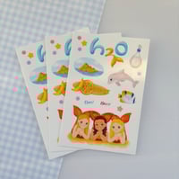 Image 1 of H20 Sticker Sheet (Glitter finish)