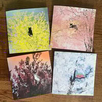Image 1 of Cats in Trees - Luxury Greetings Card Set