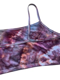 Image 8 of XL/XXL (42) Bralette in Warm Dark Agate Ice Dye