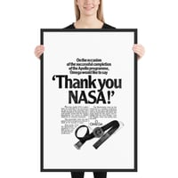 Image 4 of Omega Nasa framed poster