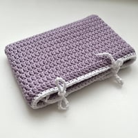 Image 1 of Pochette de livre - lilas 