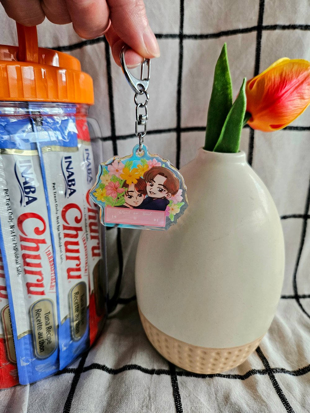 Image of Want So Bad MinSung Keychain