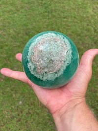 Image 10 of Green Fluorite Sphere #1171