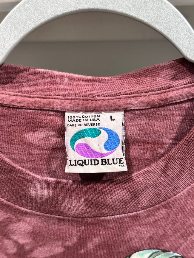 Grateful Dead 1995 Brokedown Palace Rollerblading Bear T-Shirt - Size L