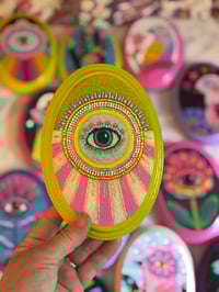 Image 1 of Enchanted Gaze - Chartreuse 