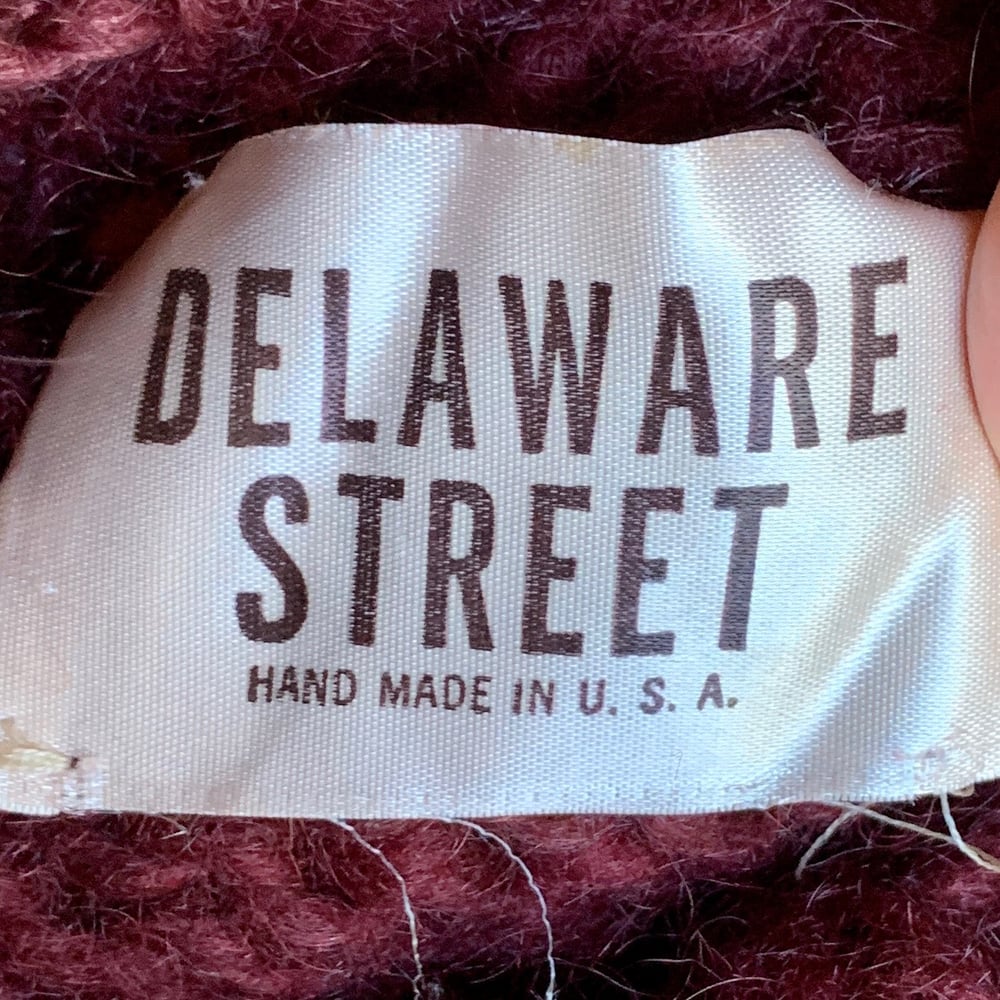 Delaware Street Fox Fur and Cashmere Sweater O/S