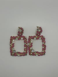 Image 6 of Big crystal earrings 