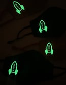 Image 4 of Reversible Galaxy Organic cotton face mask