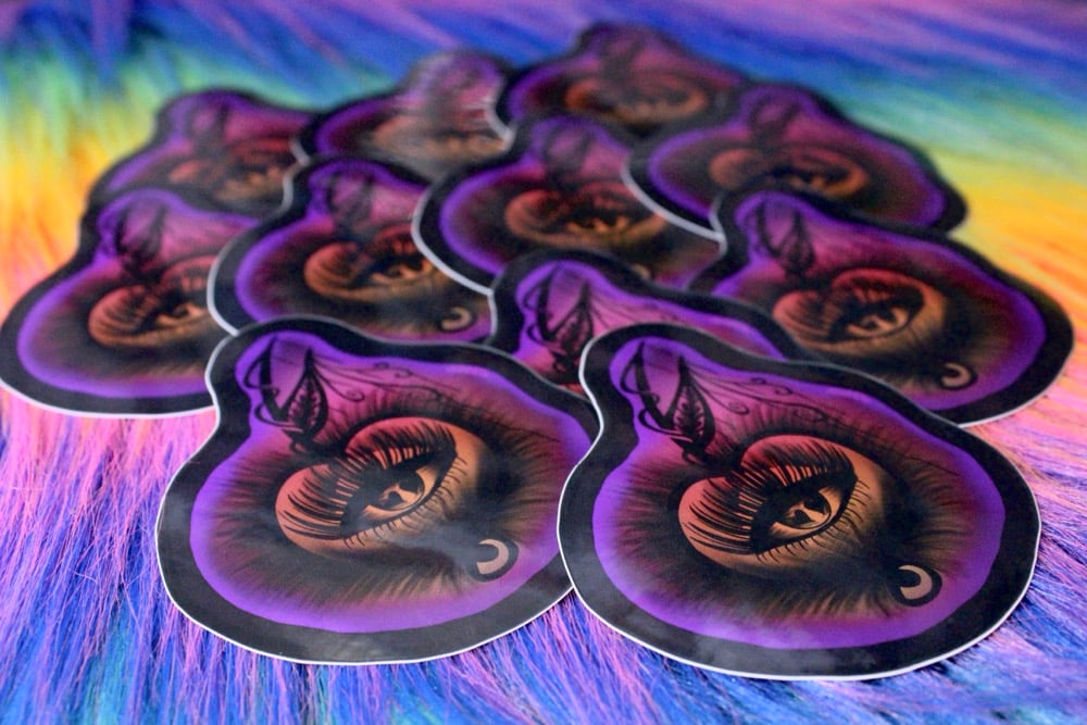 Image of Apple of My Eye Sticker ✨🖤