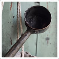 Image 2 of Antique hand forged heavy Russian measure