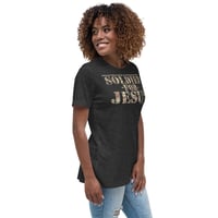 Image 17 of Soldier For Jesus Dark Women's Relaxed T-Shirt