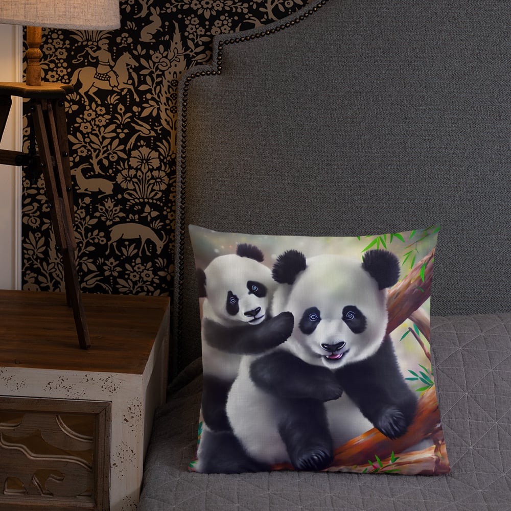Image of Panda Premium Pillow