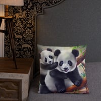 Image 3 of Panda Premium Pillow