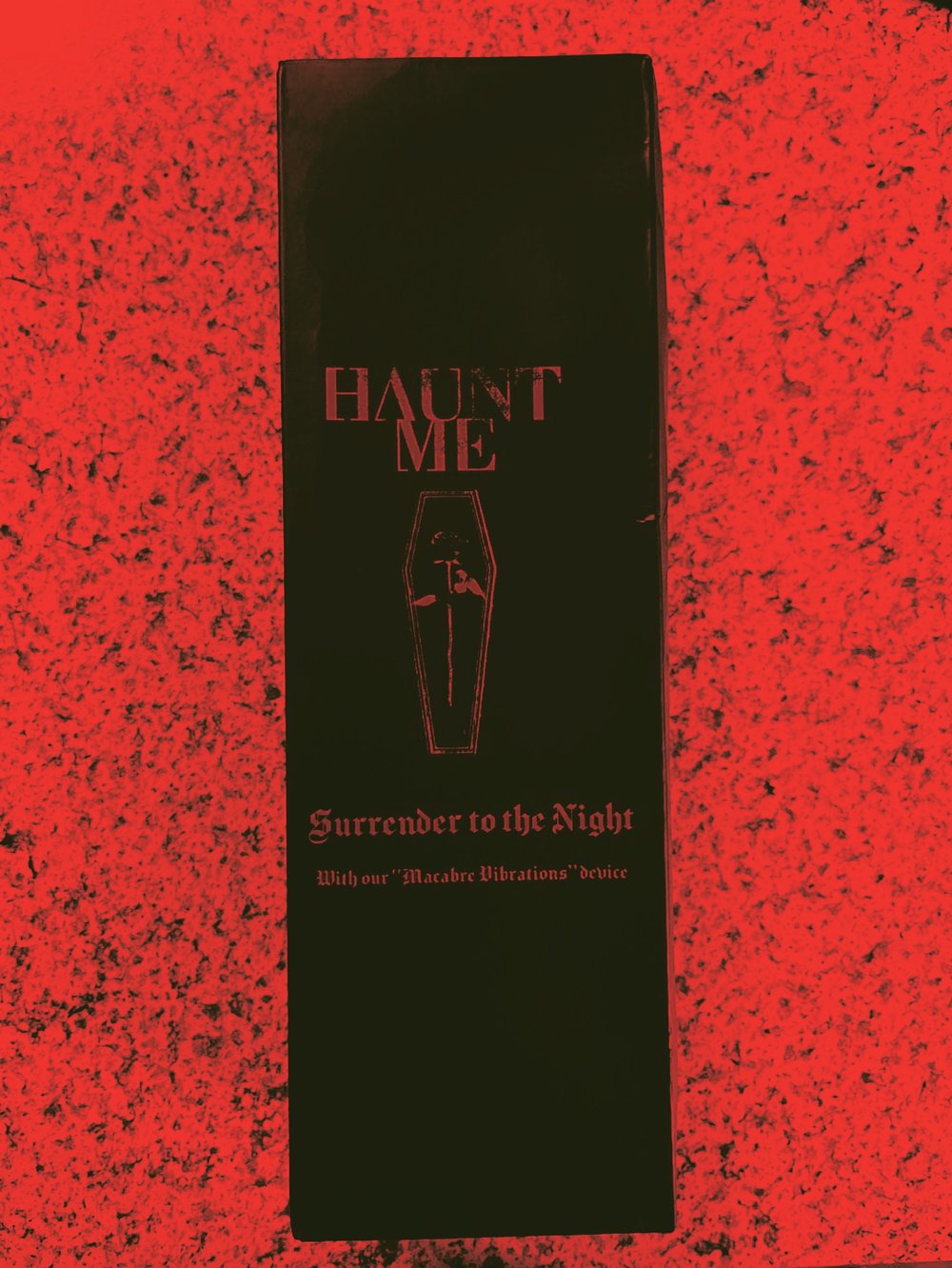 Haunt Me “Macabre Vibrations” Surrender to the Night Custom Vibrator 