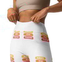 Image 1 of ZEN EXP - "Always Stay Positive" yoga leggings