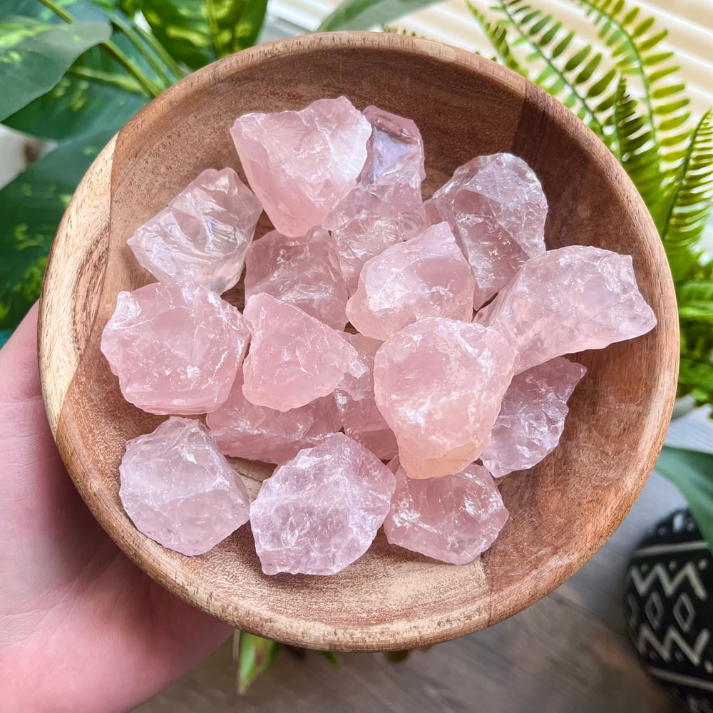 Rose Quartz Raw Stone