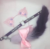 Daddies Kitten 🐈‍⬛🐾 Pink / Purple Petplay Set 