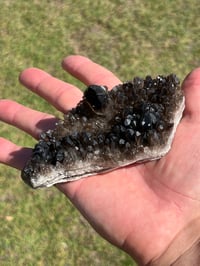 Image 20 of Smoky Quartz Crystal Points Cluster | Brazil #2971
