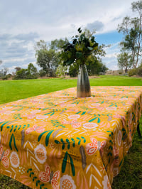 Image 4 of Tablecloth - MA - Butterfly Floral 