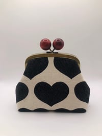 Image 1 of Black Heart Purse