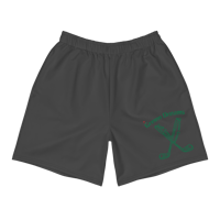 Image 1 of Green Dreams Greys Athletic Long Shorts