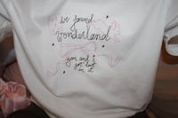 Image 3 of wonderland - taylor swift 1989 shirt