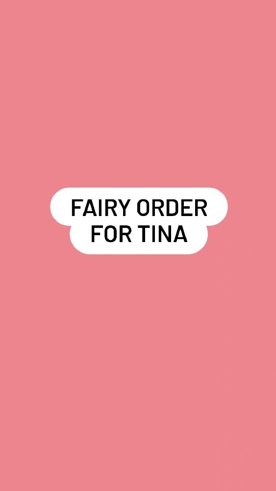 Image of Tina's order 