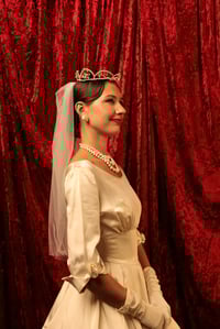 Image 11 of 1950s Flower Ballgown 