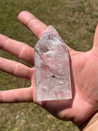 Image 14 of Red Rutile & Clear Quartz Tower #2360