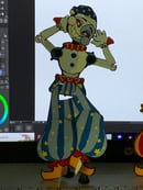 Image 1 of Fnaf Moon printable puppet