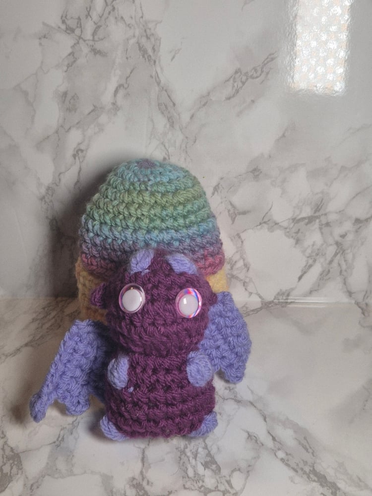 Image of Baby dragon and egg