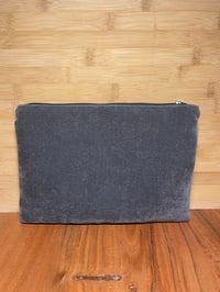 Image 2 of Pochette jeans aztèque gris