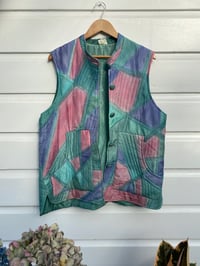 Vintage silk vest 