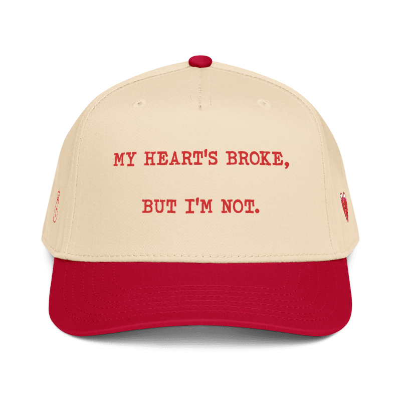 my heart’s broke hat 