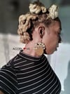 Customize your Loc Bantu Knots Queen Earrings