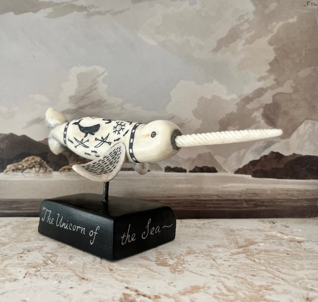 UNICORN OF THE SEA SCULPTURE
