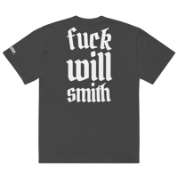 Image 1 of "Fuck will smith" *faded oversized 