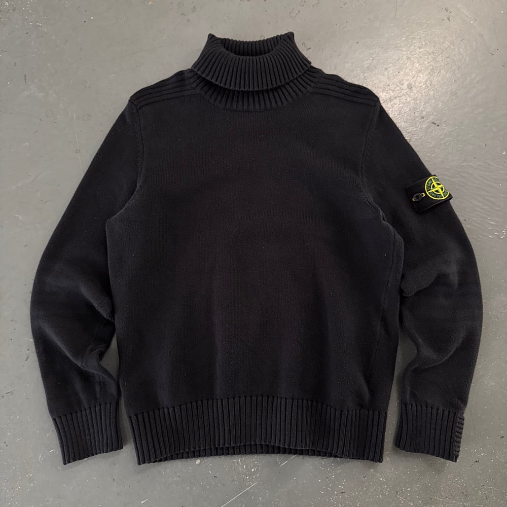 Image of AW 2011 Stone Island roll neck sweatshirt, size medium