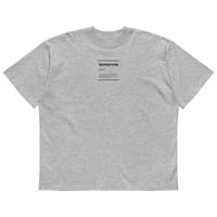 Image 5 of Tomorrow Unisex oversized high neck premium af organic cotton t-shirt