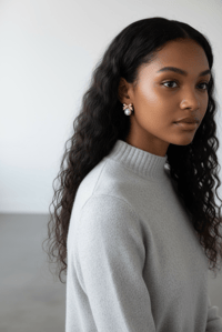 Image 3 of Vivian Pearl Earrings 