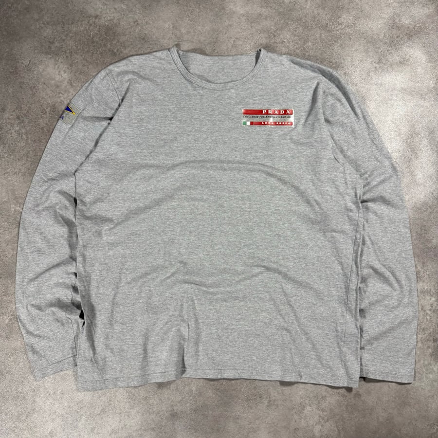 Image of 2003 Prada Luna Rossa Longsleeve T-shirt, Size XXL