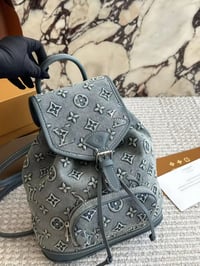 Denim bookbag