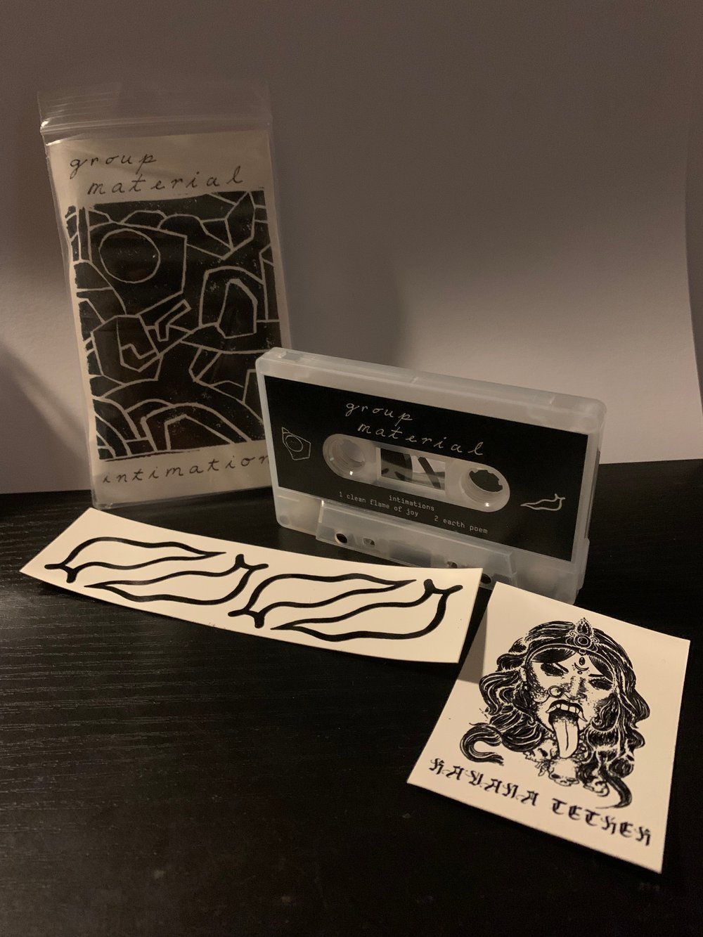 GROUP MATERIAL 'Intimations' cassette