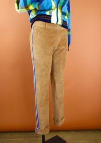 Image 2 of Pantalon Studio Velours Camel