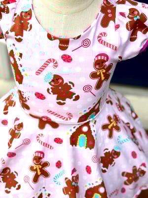 Image of Gingerbread Twirl Dress