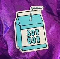 Image 1 of Soy Boy sticker 