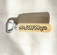 Image 1 of 10 lugmafia wood bottle opener 
