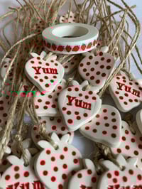 Image 4 of Ceramic Strawberry Tags