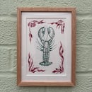 Image 1 of £50 originals - Lobster watercolour