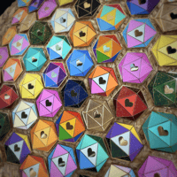 Image 5 of DnD Dice Pride Enamel Pin